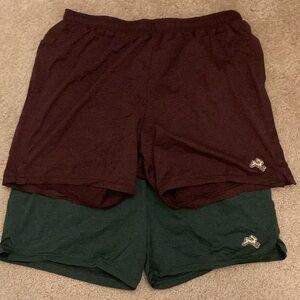Tracksmith Session Shorts (Medium) 2 pairs